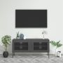 vidaXL Televizoriaus spintelė, antracito spalvos, 105x35x50cm, plienas