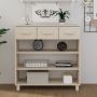 vidaXL Konsolinis staliukas HAMAR, medaus rudas, 90x35x90cm, pušis