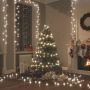 vidaXL LED lempučių girlianda, 30m, PVC, 300 šaltos baltos spalvos LED