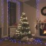 vidaXL LED lempučių girlianda, 200m, PVC, 2000 mėlynos spalvos LED