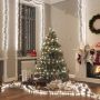 vidaXL LED lempučių girlianda, 7,4m, PVC, 400 šaltų baltų LED, tanki