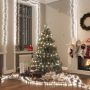 vidaXL LED lempučių girlianda, 17m, PVC, 2000 šaltų baltų LED, tanki