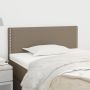 vidaXL Galvūgalis, taupe spalvos, 90x5x78/88cm, audinys