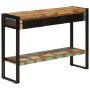 vidaXL Konsolinis staliukas, 110x30x76cm, perdirbtos medienos masyvas