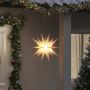 vidaXL Kalėdinis šviestuvas su LED, baltos spalvos, 57cm, sulankstomas