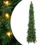 vidaXL Dirbtinė apšviesta Kalėdų eglutė su 130 LED lempučių, 210cm