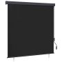 vidaXL Roletas Dryžuotas Antracitas 180 x 250 cm Audinys ir aliuminis