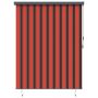 vidaXL Roletas Oranžinė ir ruda 200 x 250 cm Audinys ir aliuminis