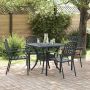 vidaXL Sodo Kėdė 4 pcs Antracitas 56 x 65 x 89 cm Plienas