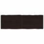vidaXL Stalviršis, tamsiai ruda, 120x40x(2-4) cm, medienos masyvas
