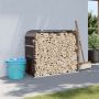 vidaXL Malkų stovas, rudas, 120x45x100cm, galvanizuotas plienas