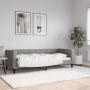 vidaXL Sofa, taupe spalvos, 80x200cm, audinys