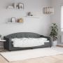 vidaXL Sofa, tamsiai pilkos spalvos, 80x200cm, audinys
