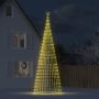 vidaXL LED Kalėdų eglutė 1544 LEDs Šilta Balta 500 cm