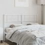 vidaXL Metalinis pakaitinis galvūgalis, baltos spalvos, 120cm