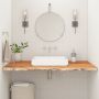 vidaXL Vonios kambario stalviršis, 90x60x3,8cm, akacijos masyvas