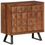 vidaXL stalčių spintelė medaus ruda 70x35x70 cm akacijos masyvo