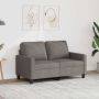 vidaXL Dvivietė sofa, taupe spalvos, 120cm, audinys