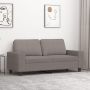 vidaXL Dvivietė sofa, taupe spalvos, 140cm, audinys