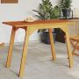 vidaXL Sodo valgomojo stalas, 110x56x75cm, akacijos medienos masyvas