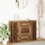 vidaXL Šoninė spintelė su stalčiais, 100,5x35x76 cm, mediena