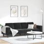 vidaXL Svetainės sofa Juoda 250 x 77 x 76 cm