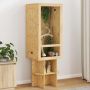 vidaXL Terariumas Ruda 50 x 50 x 130 cm OSB