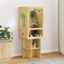 vidaXL Terariumas Ruda 50 x 50 x 130 cm OSB