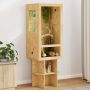 vidaXL Terariumas Ruda 50 x 50 x 130 cm OSB