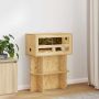 vidaXL Terariumas Ruda 60 x 30 x 80 cm OSB