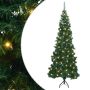 vidaXL Kampinis dirbtinis Kalėdų medis Žalia 180 cm PVC ir metalas