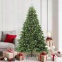 vidaXL Dirbtinė Kalėdų eglutė su 300 LED Žalia 180 cm PE ir PVC