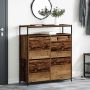 vidaXL Batu skrynia Senas medis 100 x 34 x 112 cm Apdirbta mediena