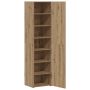 vidaXL Aukštas spintelė 2 pcs Amatininkų ąžuolas 45 x 42,5 x 185 cm