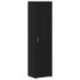 vidaXL Aukštas spintelė 2 pcs Juodas ąžuolas 45 x 42,5 x 185 cm