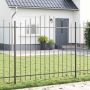 vidaXL Sodo tvora 8 pcs Pilka 170 x 190 cm