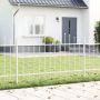 vidaXL Sodo tvora 8 pcs Balta 170 x 140 cm