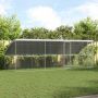 vidaXL Šunų narvas 3 pcs Sidabro 6 x 2 x 2 m Galvanizuotas plienas