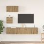 vidaXL TV spintelių komplektas 3 pcs Amatininkų ąžuolas
