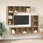 vidaXL TV spintelių komplektas 4 pcs Amatininkų ąžuolas