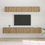 vidaXL TV spintelių komplektas 5 pcs Amatininkų ąžuolas