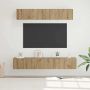 vidaXL TV spintelių komplektas 5 pcs Amatininkų ąžuolas