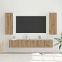 vidaXL TV spintelių komplektas 5 pcs Amatininkų ąžuolas