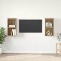 vidaXL TV spintelių komplektas 2 pcs Amatininkų ąžuolas