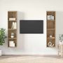 vidaXL TV spintelių komplektas 4 pcs Amatininkų ąžuolas