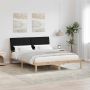 vidaXL Lovos rėmas Ruda 160 x 200 cm Kietos pušies mediena