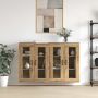 vidaXL Sieniniai spintelės 2 pcs artisano ąžuolo 69,5 x 34 x 90 cm