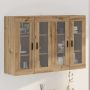 vidaXL Sieniniai spintelės 2 pcs artisano ąžuolo 69,5 x 34 x 90 cm