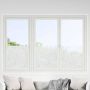 vidaXL Elektrostatinė langų plėvelė Gėlių raštas 60 x 500 cm PVC