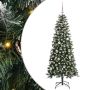 vidaXL Dirbtinė Kalėdų eglutė Žalia 150 cm PVC, plastikas ir plienas
